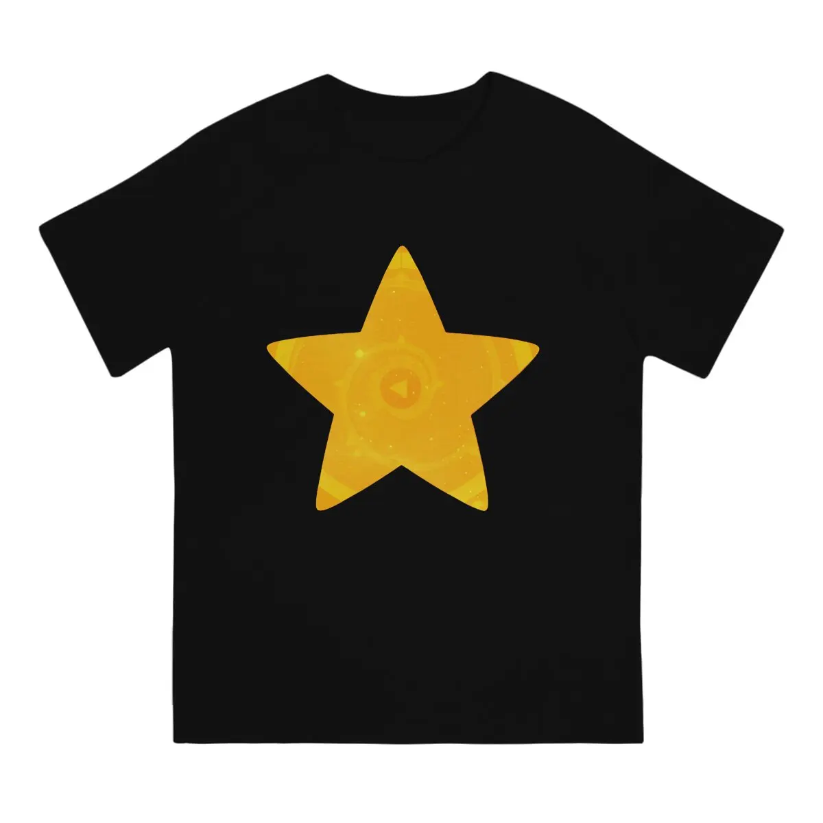 Vintage Star T-Shirt for Men Round Neck Pure Cotton T Shirts Steven Universe Short Sleeve Tees Gift Idea Tops