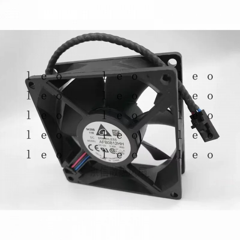 BB  for  Delta AFB0812HH 8025 DC12V 0.30A 8CM 3-Pin Dual Ball Cooling Fan