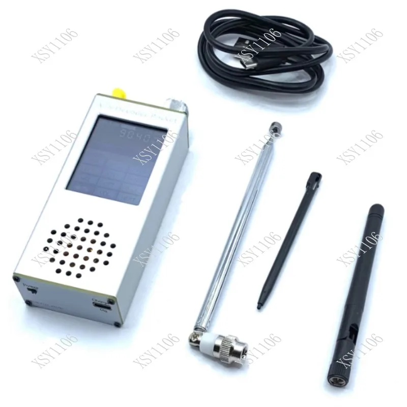 Pocket-sized Handheld Full-band Radio ATS-Decoder Portable Receiver Device