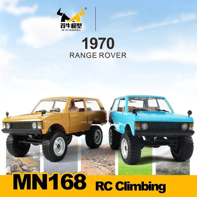 

MN Model MN168 1:12 RC Car 4WD Remote Control Crawler Off Road Vehicle Electric Climbing Car For Kids Adults Model Car Toy