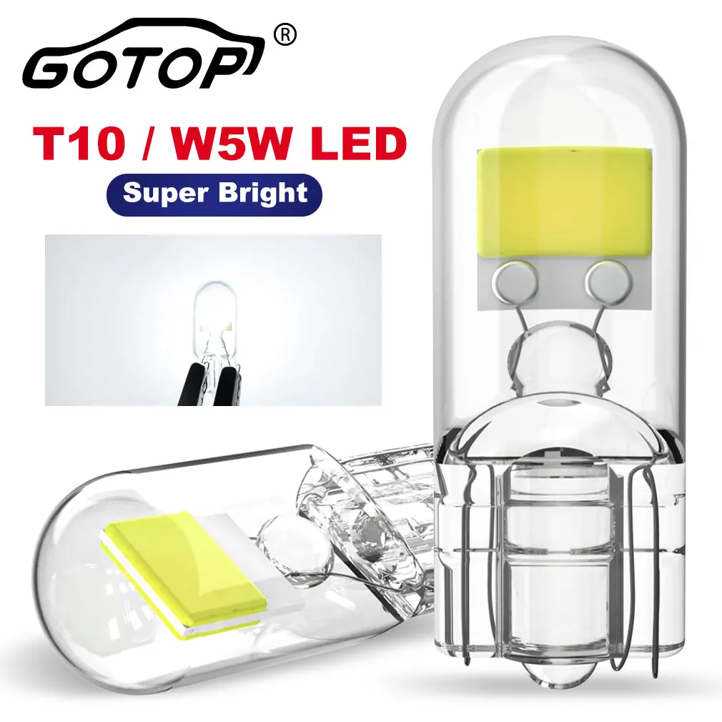 2x W5W T10 led canバスエラーなし5W5 dc 12v 6000 18k 194 168 ledカーインテリア地図ドームライト自動信号ランプ電球ホワイトアンバー赤