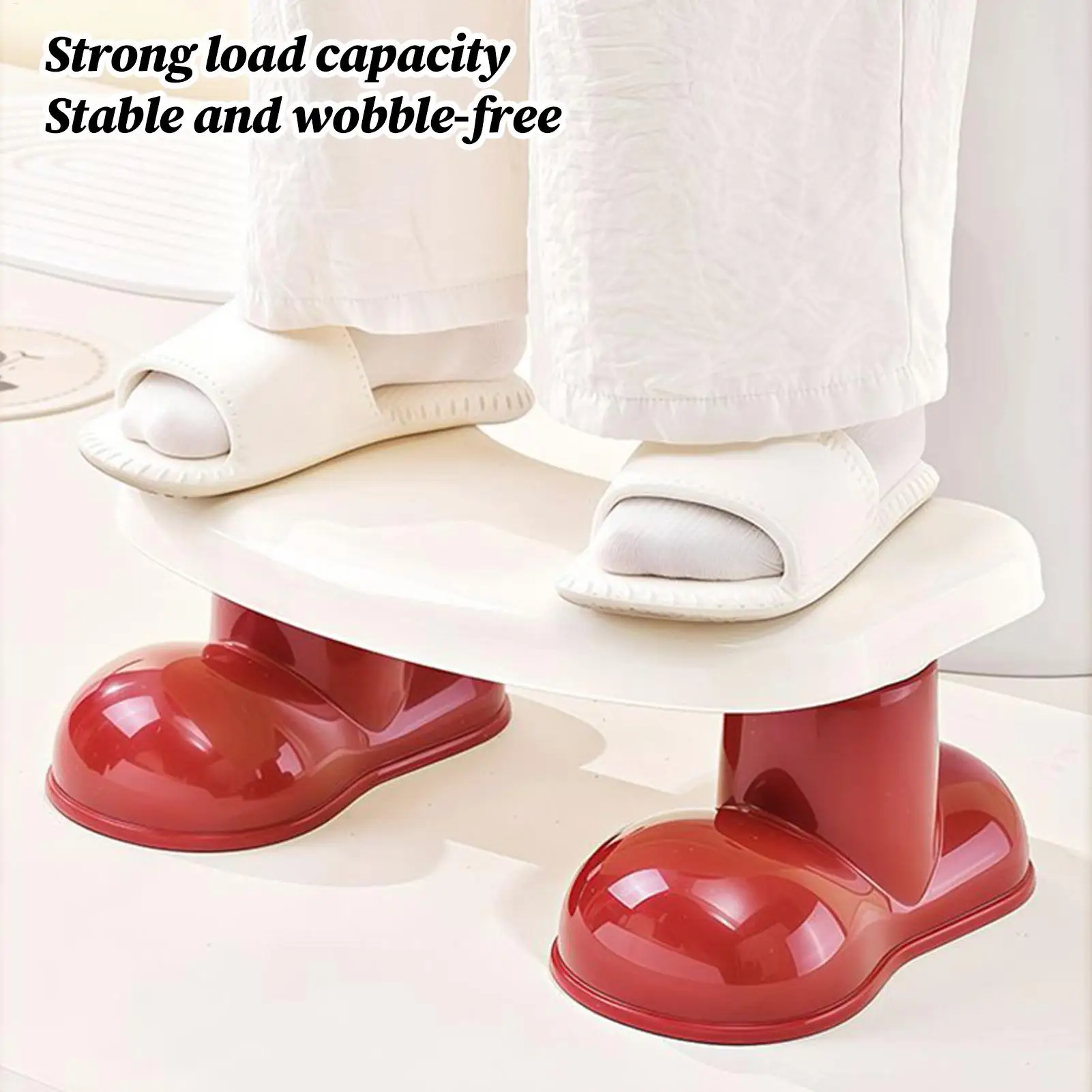 Stool For Toilet Toilet Assistance Steps Poop Stool For Bathroom Non-Slip Footstool Bathroom Accessories For Kids Potty Training
