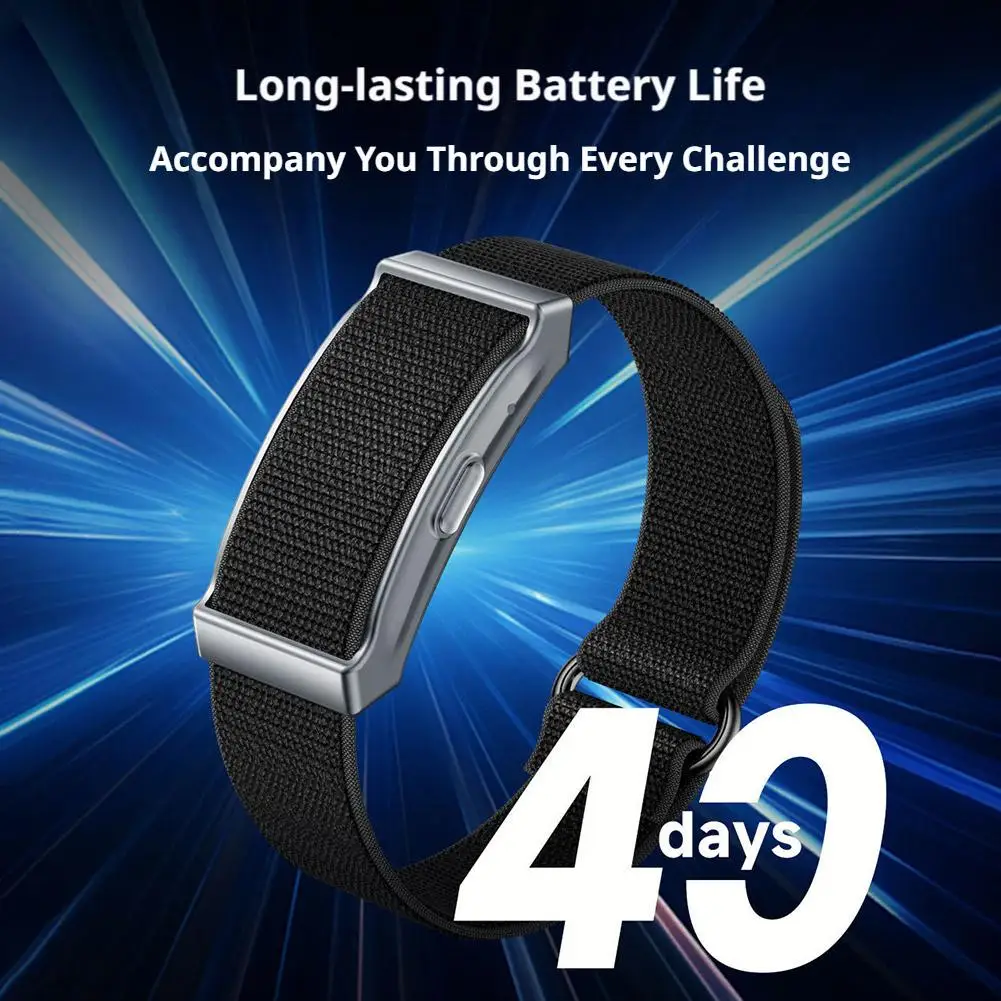 Smart Screenless Bracelet New Sport Ultra-Lightweight Fitness Tracker Smart Bracelet 12g 24h All-Day Heart Tracking