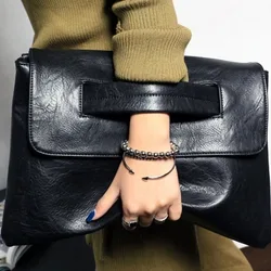 Korean Women's Bag 2024 New Women's Bag Trendy Bag with Large Capacity and Simplicity Crossbody Handheld Bag Letter