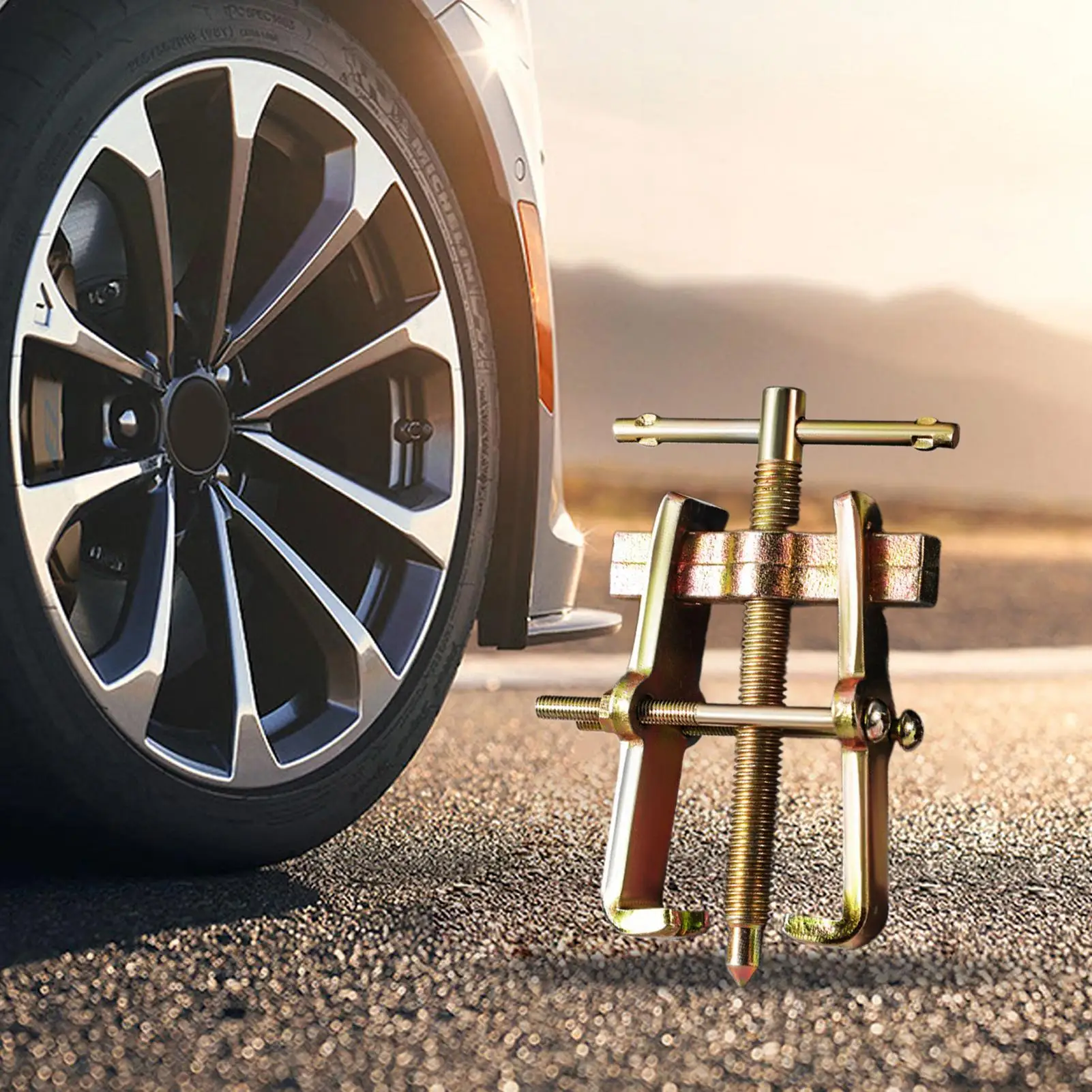 Pulley Puller 2-Claw Vehicle Repair Pulling Separation Device Bearing Removal Puller For Vehicle SUVs Trucks Minivans Pickups