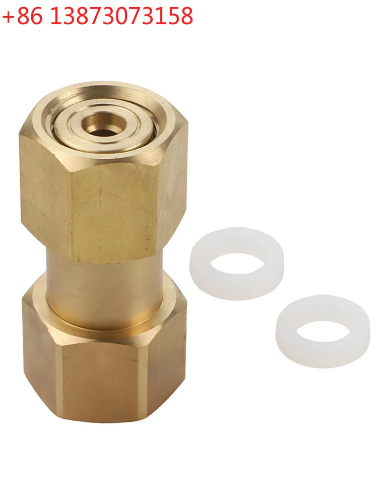 

CGA320 to CGA580 Cylinder Adapter for Argon Regulator Reliable Connection for TIG and MIG Welding Applications