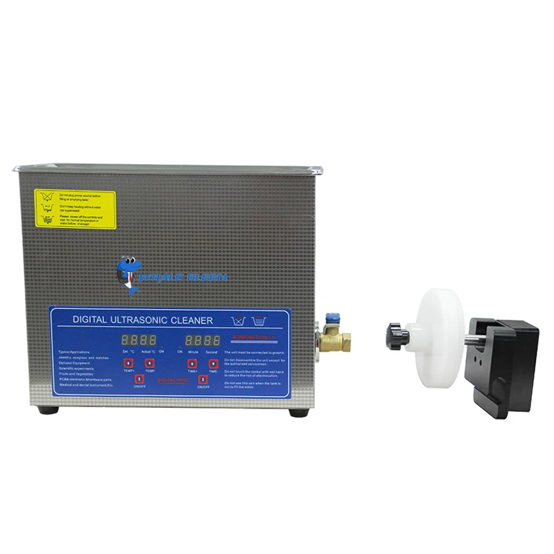 ブルーホエール 6.5L ポータブル デジタル プロ仕様 超音波レコードクリーナー