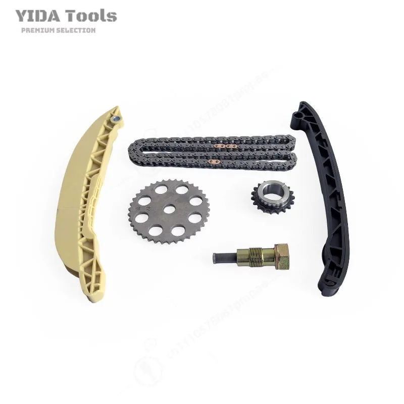 ASBG-FT.JNH1.6-6 Auto Timing Chain Kit 6Pcs For 1.3 1.6 Engine Timing Belt Replacement Car Engine Parts