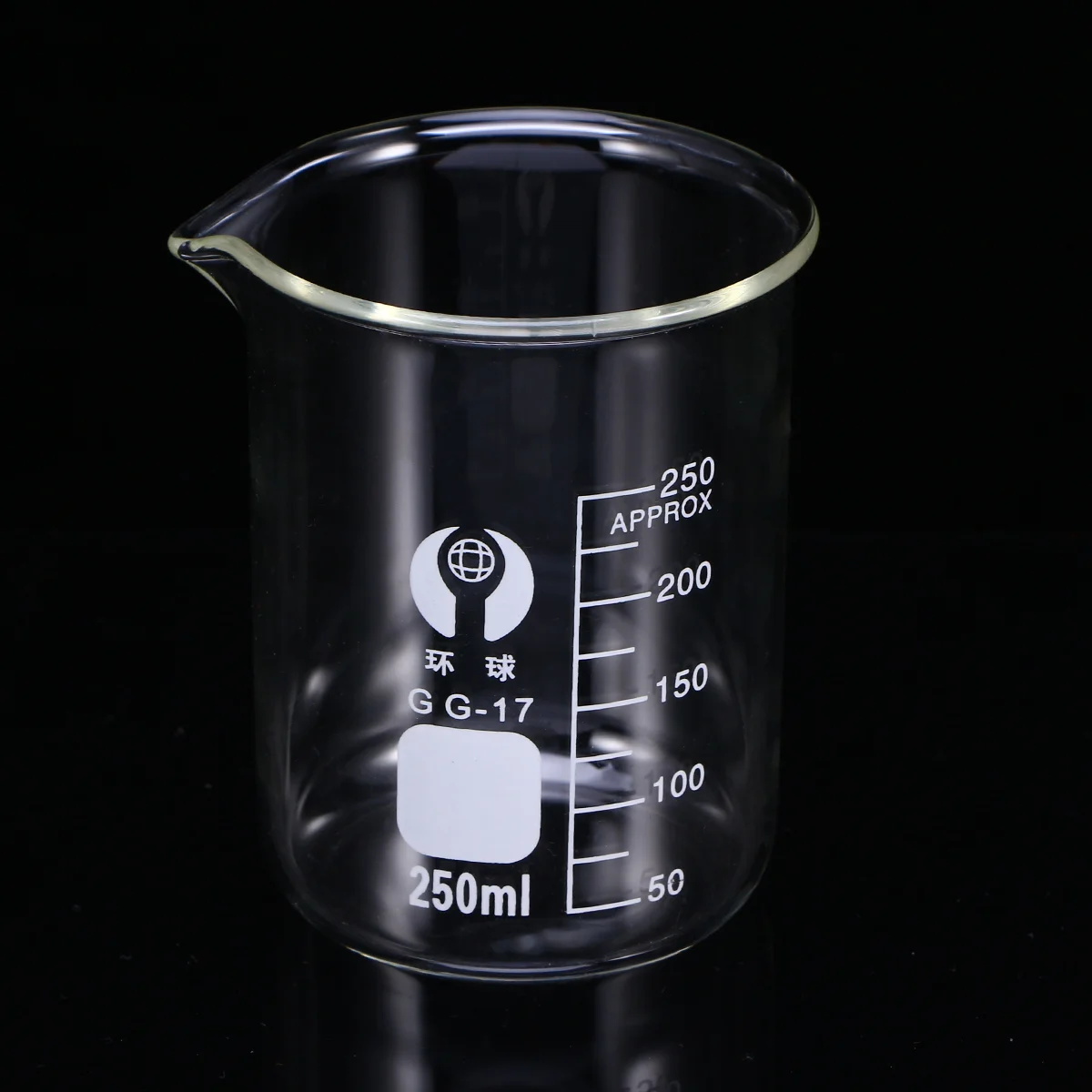 50ML Glass Beaker Premium Graduated Household Kitchen Measuring Cup Drink Water Beaker Chemistry Glassware