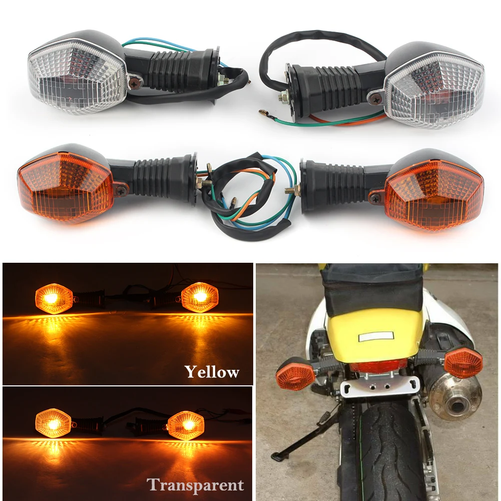 2Pcs Motorcycle Turn Signal Light Indicator For SUZUKI DRZ400S DRZ400SM / SV 650N 650S 1000N 1000S / SFV 650 Gladius