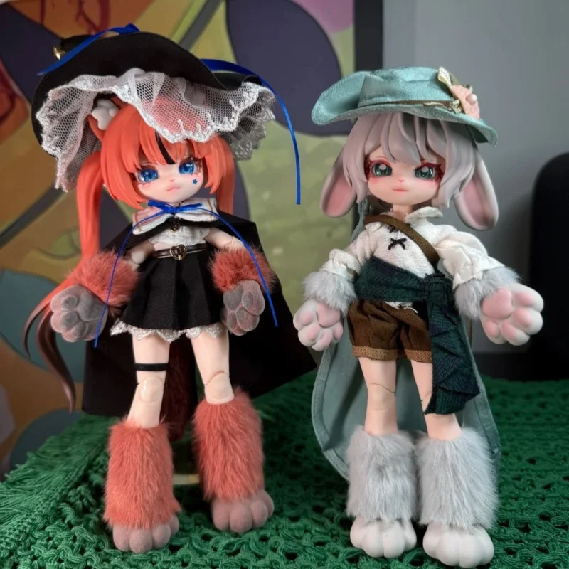 Boneka Movable Luna Seri Moon 12 Titik Mjd Blind Box Mystery Caixa Asli Tersedia, Hiasan Meja, Mainan, Hadiah