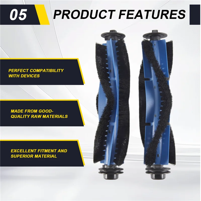 

Classy-Replacement Parts Roller Brush Compatible For Eufy Robovac 11S,Robovac 30,Robovac 15C Robotic Vacuum Cleaner Accessories