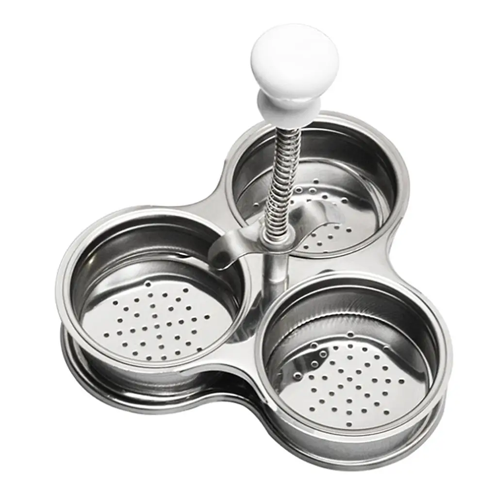 Egg Poaching Stainless Steel Easy Clean Rack Steaming Tool Healthy Cooking Solution for Daily Kitchen Use