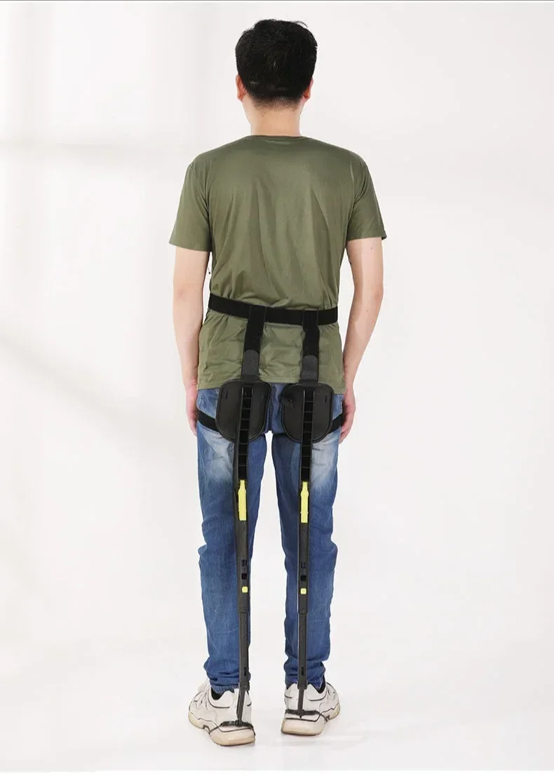 New Multifunctional Exoskeleton Wearable Sports Lightweight Folding Chair Fishing Outdoor Portable Travel Seat Stool