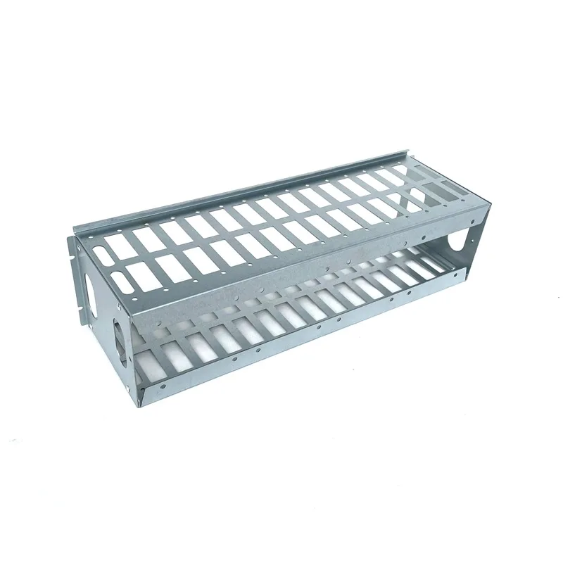 New 15 Bay Hard Drive Cage 3.5 Inch Rustproof Hard Drive Tray Rack PC Classic Iron HDD Stacking Bracket for 8cm Fans