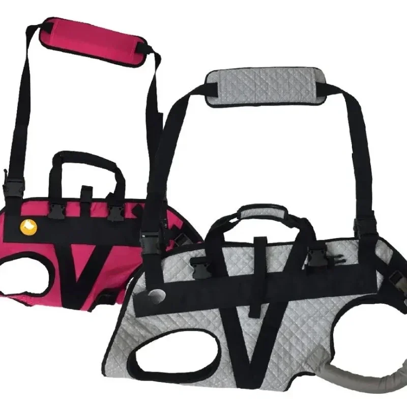 Dog Vest Sling Adjustable Senior Dog Rehabilitation Wheelchair Accessories Multifunctional Dog Clothing (L Size)
