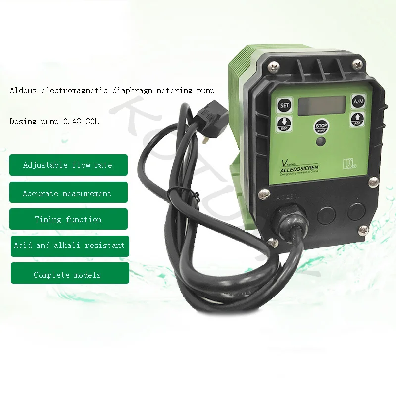 Metering Pump Electromagnetic Diaphragm Pump Acid And Alkali Resistant Dosing Pump V Series Automatic Micro Dosing Equipment