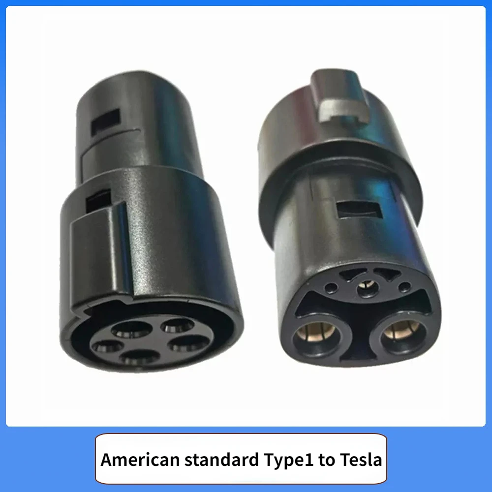 

New energy electric vehicle charging adapter SAE J1772 American standard adapter for Tesla vehicles