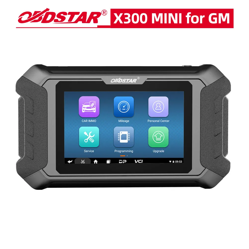 

OBDSTAR X300 MINI for GM Supports Key Programming/ Cluster Calibration/ Oil/ Service Reset and OBDII