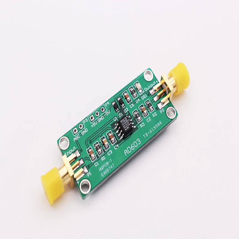 

AD603 Variable Gain Amplifier Module Voltage Control Adjustable 80dB Voltage Amplifier