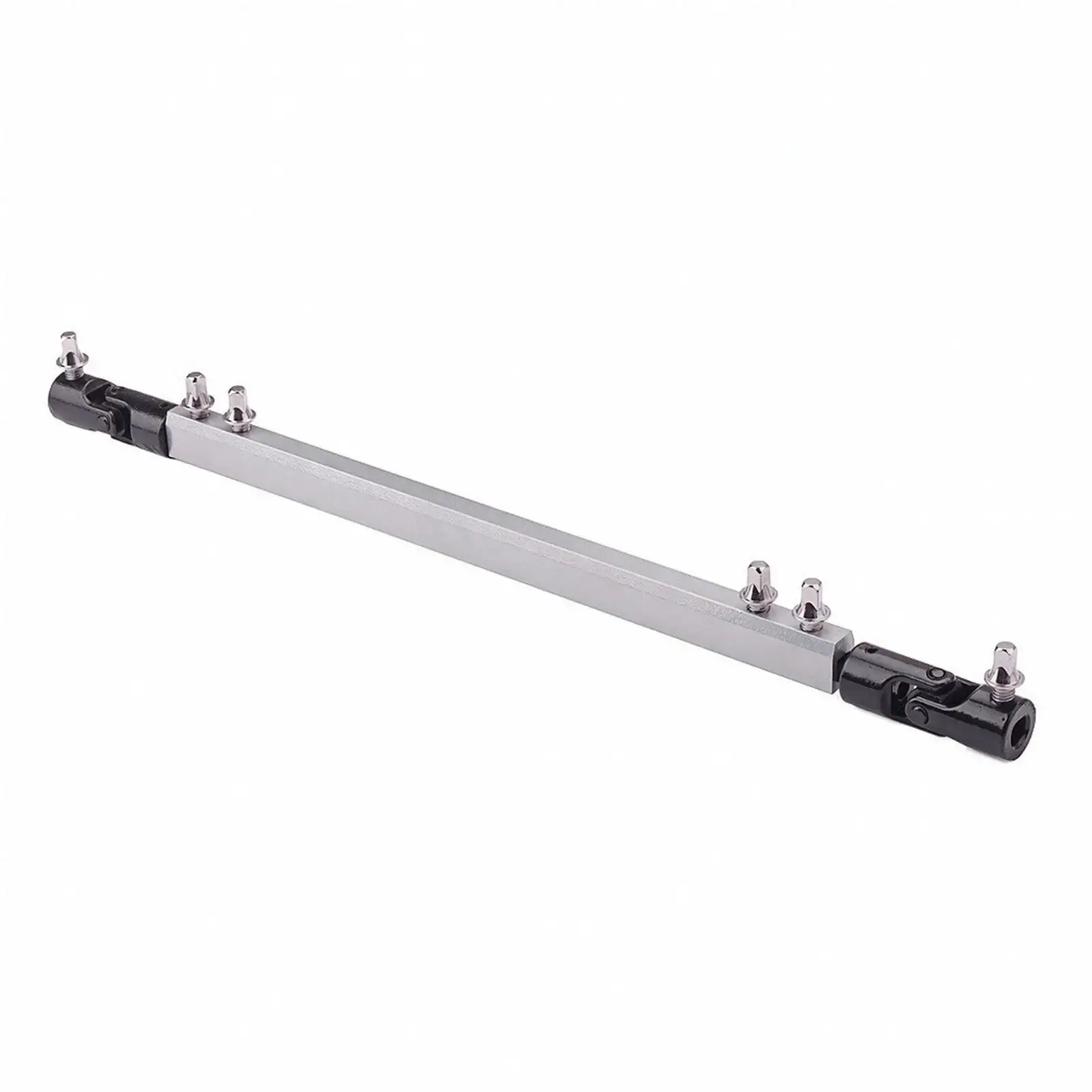 Double Bass Pedal Drive Shaft Universal Double Pedal Linkage Rod Drive Shaft Compatible Adjustable for Drummers, Rehearsal