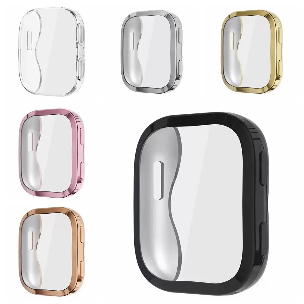 새로운 TPU 보호 케이스 범퍼 프레임 화면 보호기 Amazfit Bip 6 스마트 시계 용 전체 범위 액세서리 커버 쉘