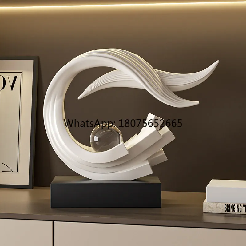 Feng sheng shui qi ornaments classy niche office tv cabinet wine cabinet decorations