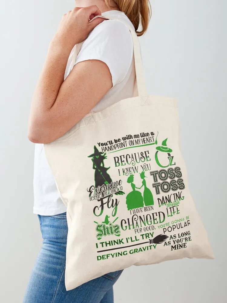 Quotes Tote Bag Handbags large tote bag Shopping bags bag for beach