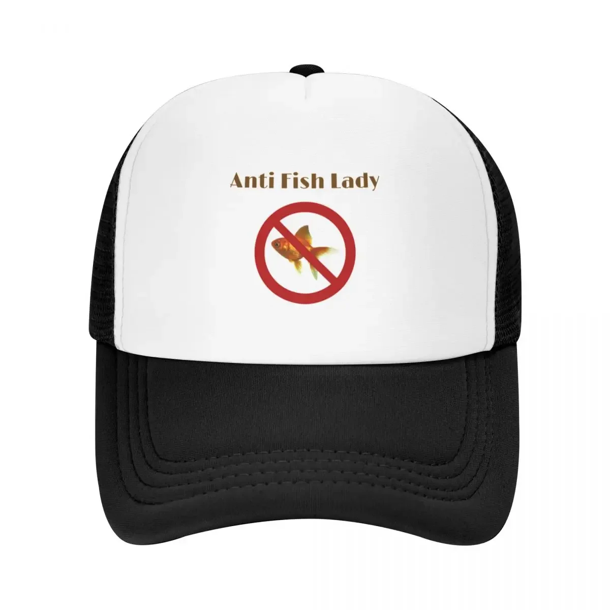 Fish Lady Slander Baseball Cap New Hat Trucker Cosplay Fun Hats Designer Man Women's