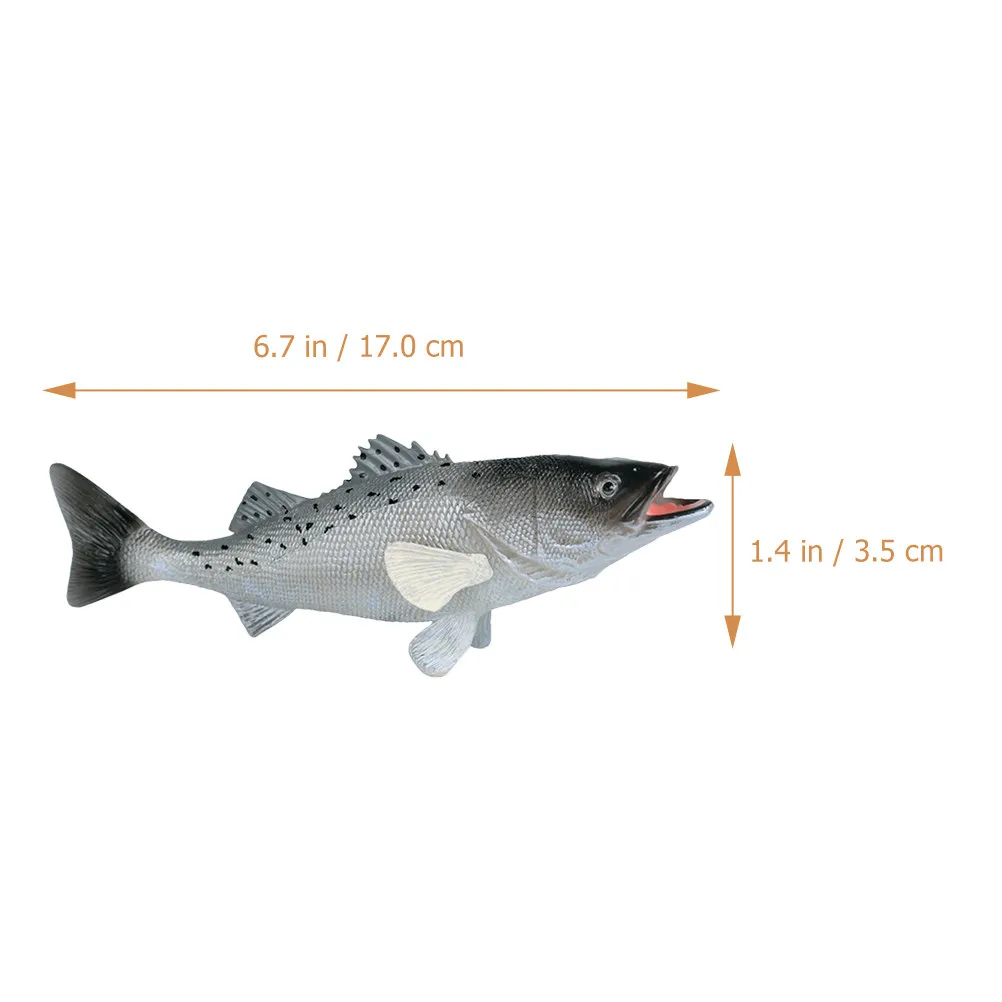 Realistic Lifelike Fish Simulation Weever Marine Animal Ornament Educational Plaything Children Desktop Decoration Nursery