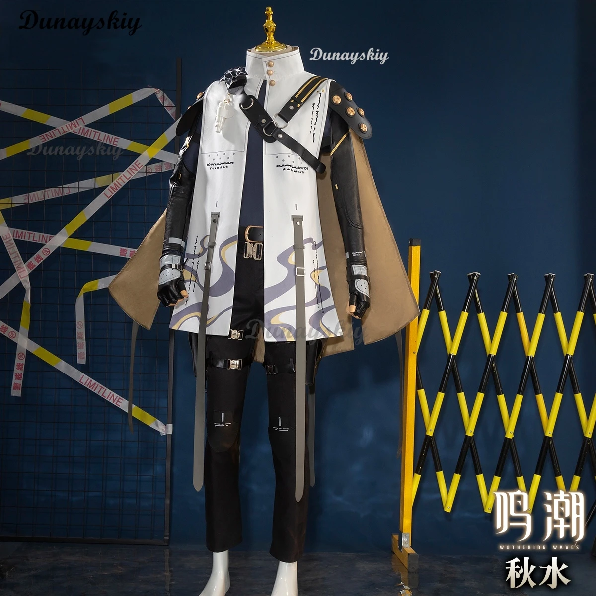 Game Wuthering Wave Qiushui Costume Uniform Chrismas Comic Con Role Play Outfits Party Boy Men's Qiu Shui Customized