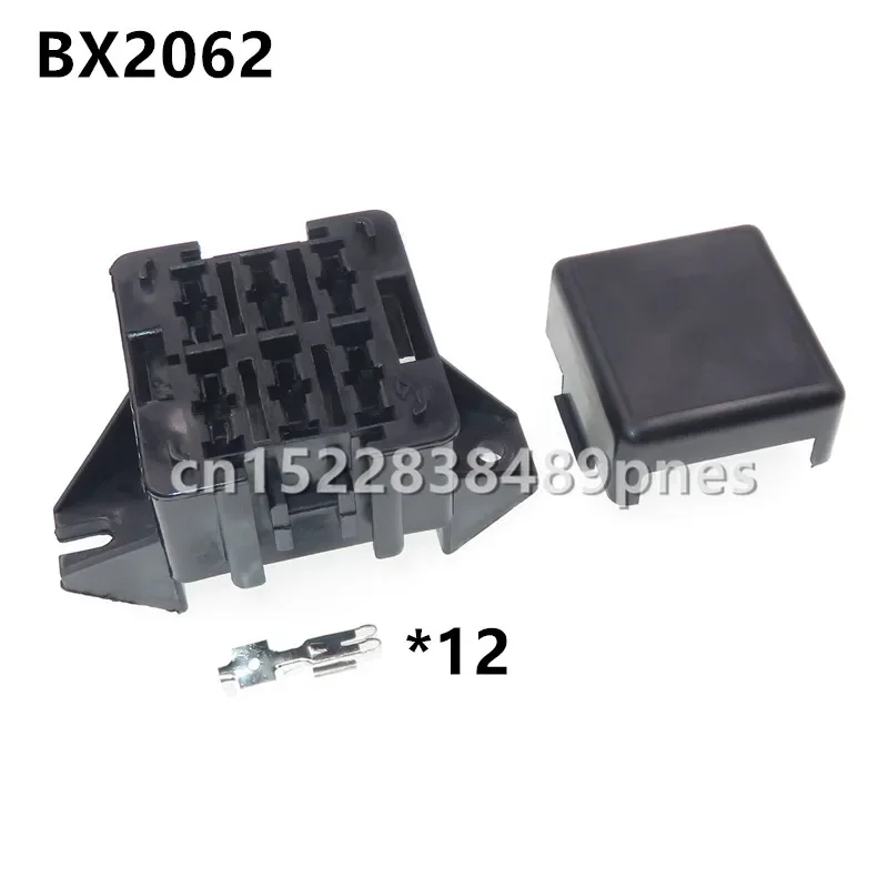 6 Way Wiring Harness Standard Car Fuse Holder Box Blade Fuse Block Auto Multi-circuit Assembly Control Box with Terminals