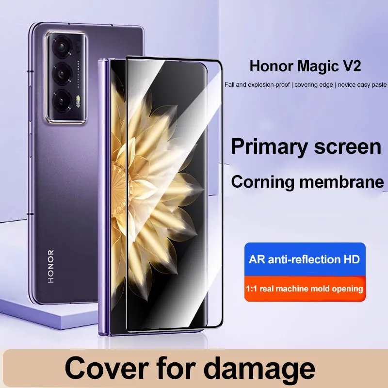 Full Cover Screen Protector For Honor Magic V2 RSR Porsche Design Protective Glass Tempered Glass Film