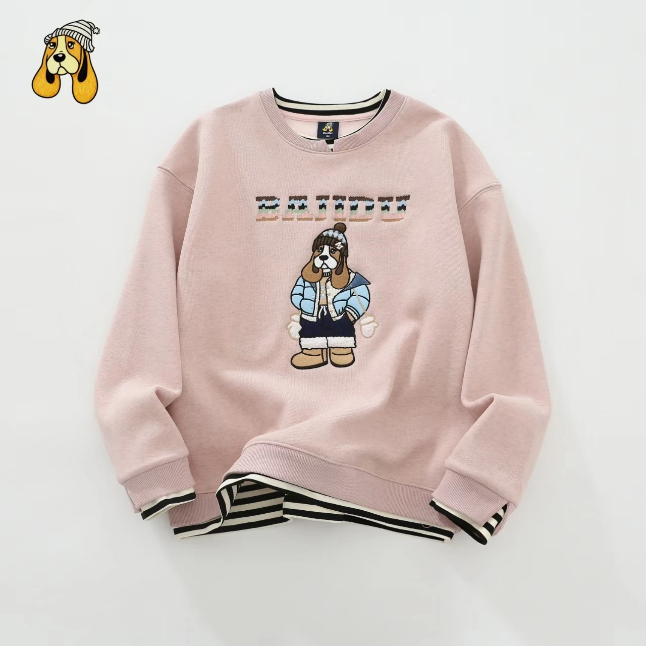 

Boys' Sweater Children's Spring and Autumn Cartoon Style Cotton Comfortable Hoodie Versatile Top For Middle and Large Children