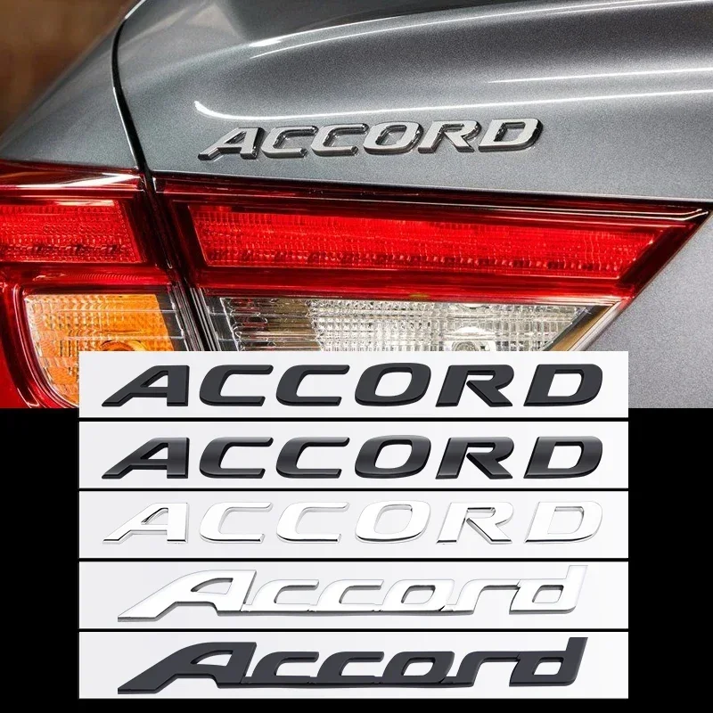 

3D-эмблема Honda из ABS-пластика, буквы-значки для багажника автомобиля, задняя надпись для Honda Accord, Elysion, CR-Z, Odyssey, SPIRIOR, аксессуары
