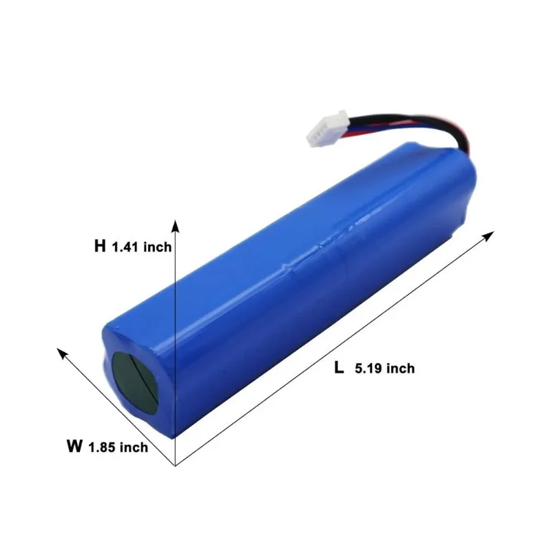 6400mAh 14.4V Lithium Battery Suitable for Ecovacs T5 T8 T8+T9 T9+long-range and  Powerful  Rechargeable  Battery