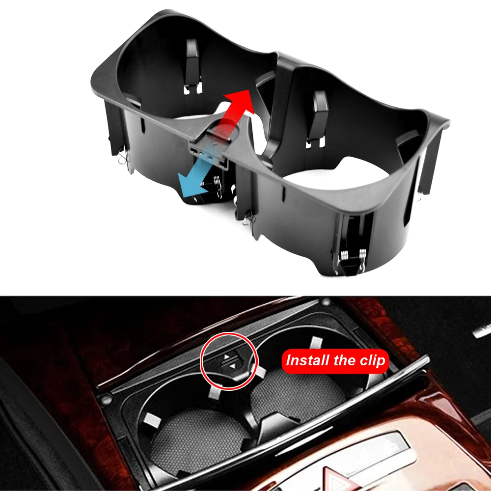 Cup Drinks Holders A2218130014 For Mercedes-Benz W221 S300 S350 S400 2009-2015 Auto Accessories