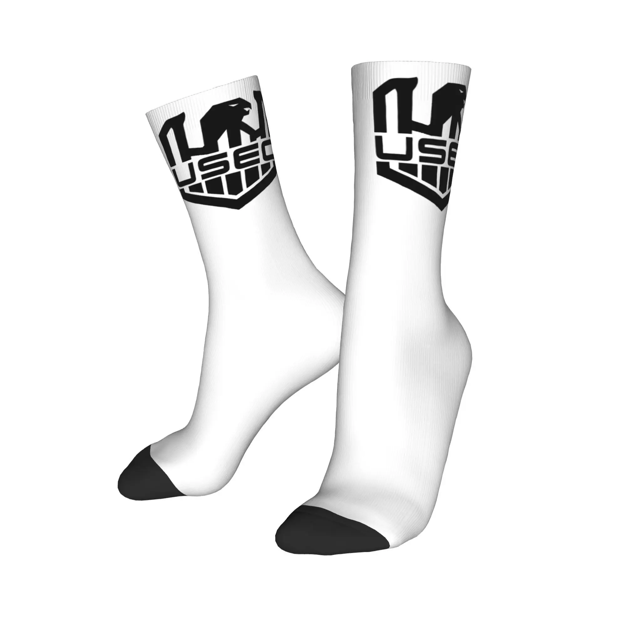 USEC escape from tarkov Black  Socks for Women Men Merchandise All Seasons  Warm Crew Socks Breathable