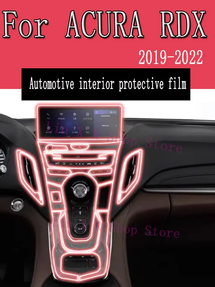 

Для панели редуктора ACURA RDX 2019-2022, экран навигации, Автомобильный интерьер, наклейка с защитой от царапин