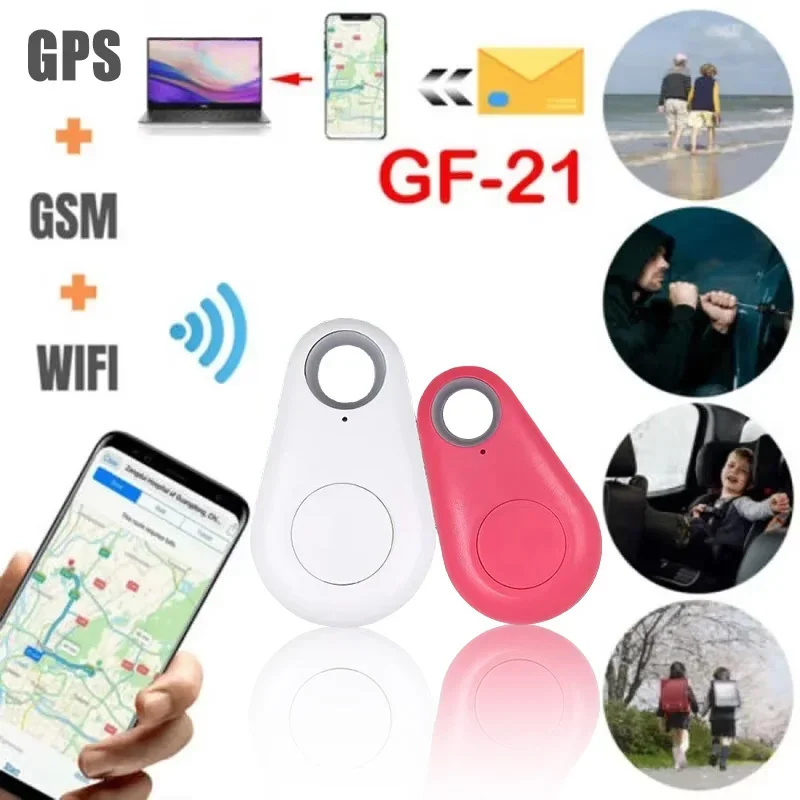 Mini Portable Accurate Global Gps Bluetooth Remote Positioning Tracking Search For Items Anti Theft Reminder Locator 2024