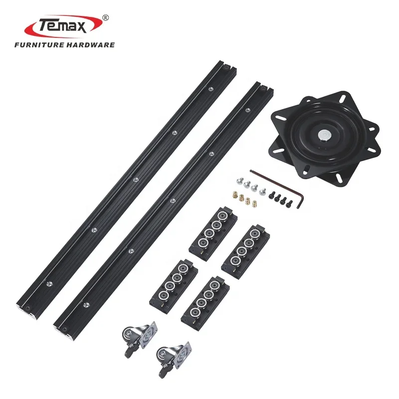 

Temax Hardware Pull Out Table DB5016T 90 Degree Table Rotating Table System Furniture Accessories Furniture Fittings