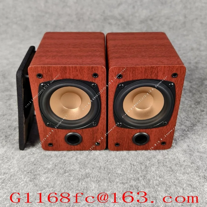 Fever 3-inch Full Range Speaker, Wooden Passive Speaker, Desktop Speaker, 2.0 Surround Speaker
