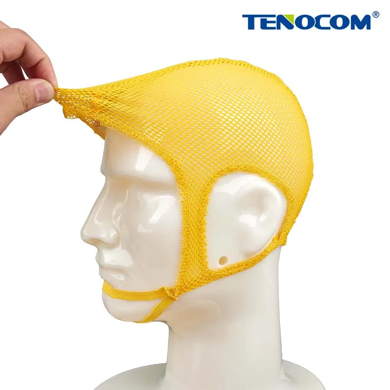 50 Pieces Yellow Net Cap