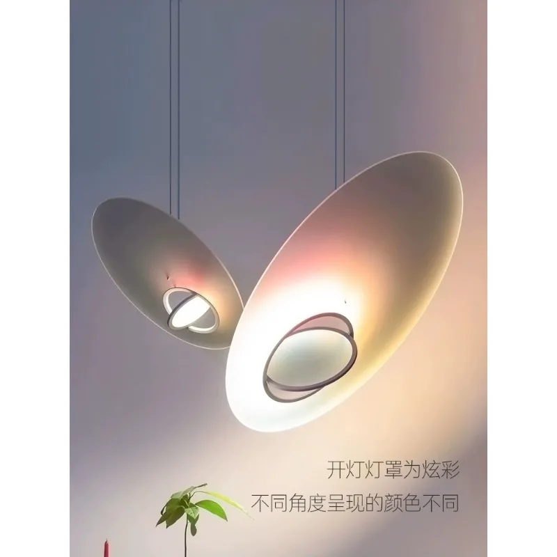 Galaxy Satellite UFO Ristorante Bar Lampadario, Designer Arte Semplice Homestay Bar Modello Camera Ristorante Luce