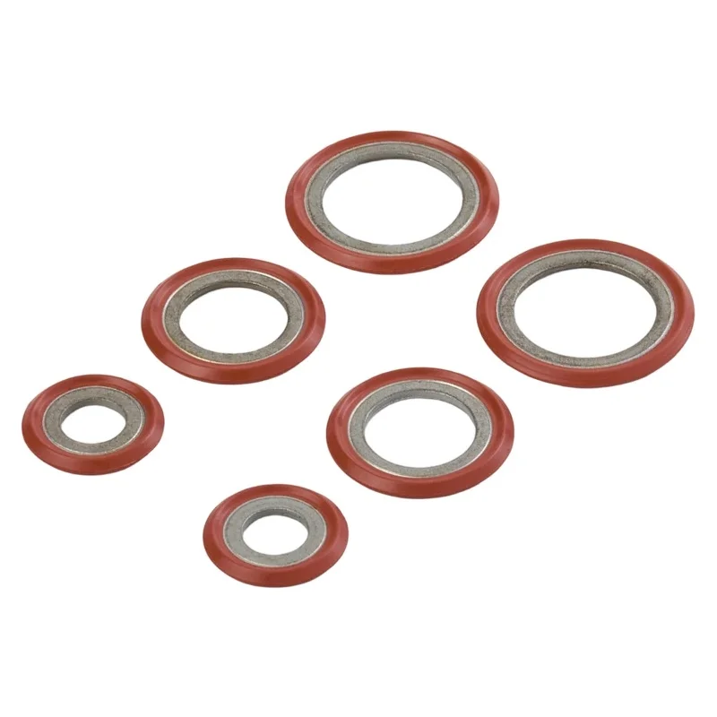 OE 5181037 Air Conditioning Condenser O Ring Seals Fit For Ford Fiesta C-max Focus AC Cooling System Replacement Gaskets
