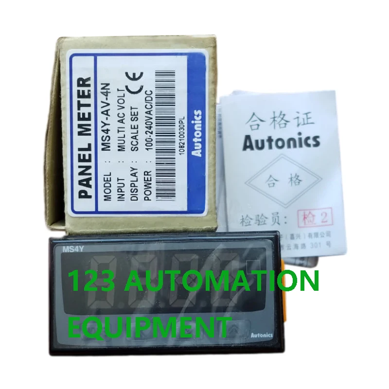 Authentic New Autonics MS4Y-AV AA-4N Miniature Multifunctional Display Digital Panel Table