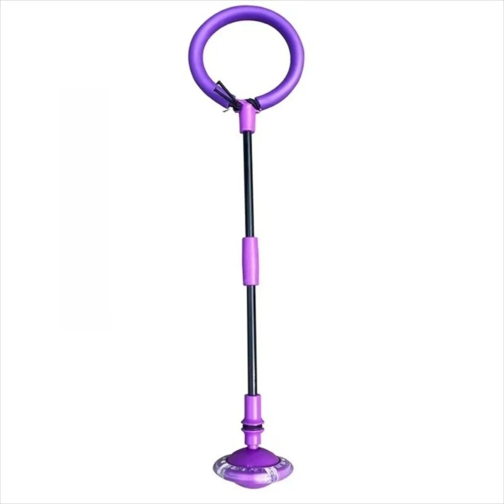 Flash Jumping Rope Ball PVC One Foot Ankle Skip Ball Swing Ball Unisex-parent Games Children Jumping Force Reaction Training for