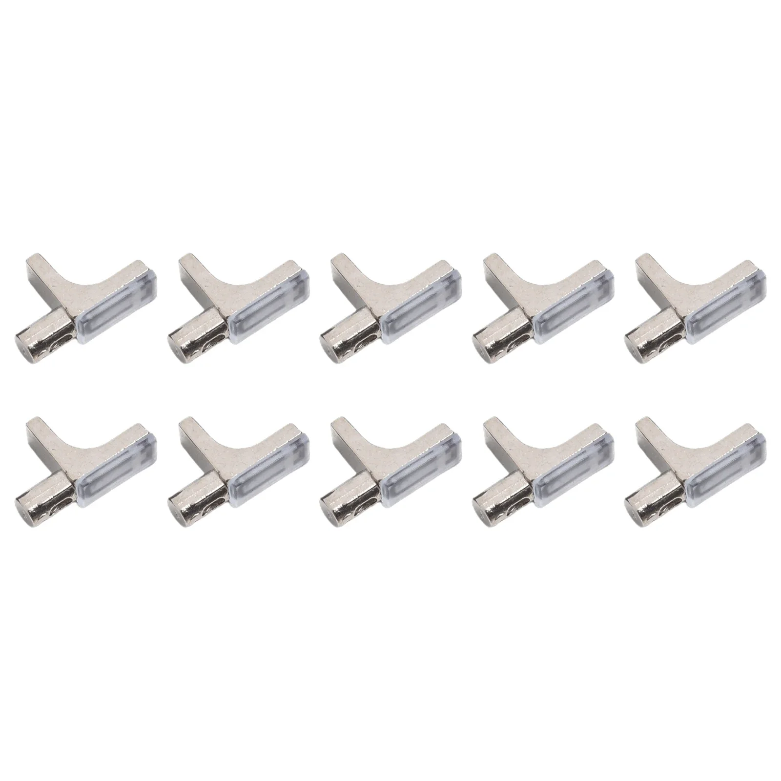 10Pcs Shelf Brackets Support Studs Pegs Pin Shelves Seperator Fixed Cabinet Cupboard Furniture Shelf Wall Mount Bracket Holder