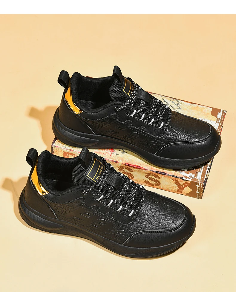 Hotel-Kochschuhe Vier Jahreszeiten Neue Rutschfeste Ölbeständige Wasserdichte Küchen-Arbeitsschuhe Herren Mode Lässige Atmungsaktive Outdoor-Schuhe – Detail 6