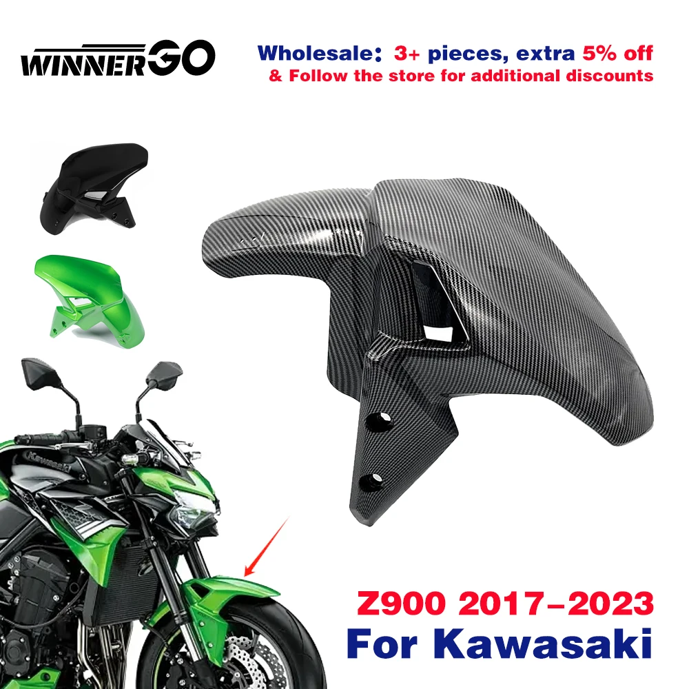 

Z900 Front Mudguard Fender Wheel Cover Splash Guard Protector Motorcycle Accessories for Kawasaki Z 900 2017-2023 2022 2020 2021